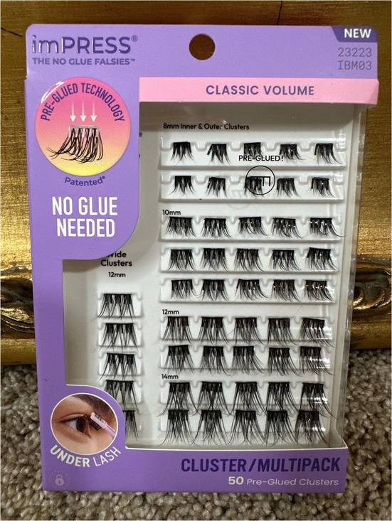 imPRESS Other - NIB Impress Beauty The No Glue Falsies Lashes Classic Volume 23223